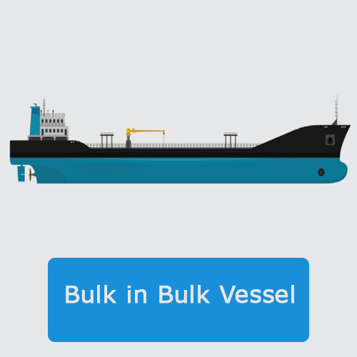 Bulk in Bulk Vessel