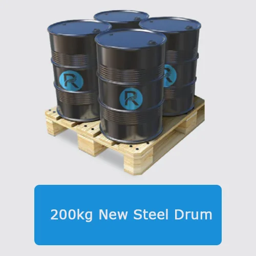 Bitumen Packing in 200 Kg New Steel Drum